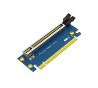 Carte PCIE Riser PCI-Express 3.0 16x Riser Card, PCI Express 3.0 16X 90 Degrés Carte Riser Haute Vitesse pour Serveur 2U