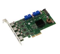 Carte PCIe USB 3.0 8 PORTS 5G Pour Caméras AR VR 4 type A + 2 USB3 19 points 20G