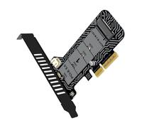 Carte PCIe USB : support pour disque dur de 64 Gbit/s, extension interne haute vitesse, carte de circuit fiable et durable | Carte USB interne pour ordinateur de bureau, ordinateur portable