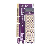 Carte PCIe vers M.2 Dissipation Thermique Améliorée pour Carte D'extension SSD 2230 2242 2260 2280 pour Les Propriétaires de Petites Entreprises
