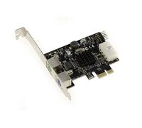 KALEA-INFORMATIQUE Carte PCIe x1 PS/2-2 Ports PS2 Clavier Souris + 1 Port USB 2.0 9 Points Interne avec Chipset ASIX 9990. High/Low Profile
