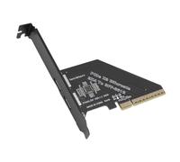 Carte PCIe X8 vers OcuLink, Interface 8 Lane 128 GT/s, Plug and Play, Support PCIe 4.0, Compatible Serveur 2019, Démarrage Facile