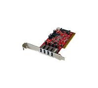 Carte PCIUSB3S4 Startech, 4 Ports PCI USB3.0 + Alimentation SATA