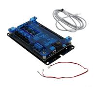 Carte pilote de moteur pas à pas à 3 axes pour machine de gravure CNC, contrôle USB, alimentation DC 12-48 V, compatible avec contrôleur, comprend une interface ventilateur et broche