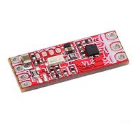 Carte pilote de moteur sans balais pour moteurs 1104 1106 1S-2S DC 3,7 V-8,4 V 4 A 6 A ESC Convient pour maquette d'avions, drones et électronique de bricolage (rouge 6 A)