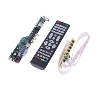 Carte Pilote Universelle For Contrôleur TV LCD T.V53.03, TV Analogique V53, Carte Mère Multimédia TV/AV/PC/HDMI/USB(A3)