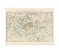 Carte pittoresque des environs de Paris