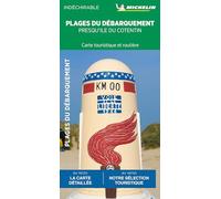 Carte Plages du débarquement - Presqu'ile du Cotentin