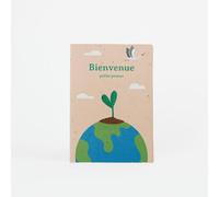 Carte Plantable - Bienvenue | Message Symbolique qui Donne Vie | Idée Cadeau Originale pour Naissance ou Baby Shower | Resetea