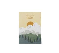 Carte Plantable - Love is in the Earth | Papier avec graines de camomille | Avec enveloppe incluse | Cadeau Romantique, Original et Mémorable | Resetea