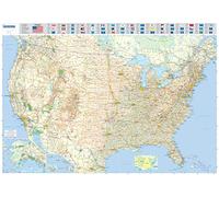 Carte Plastifie Roule USA.