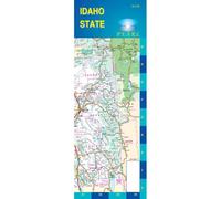 Carte plastifiée - État de l'Idaho | GM Johnson