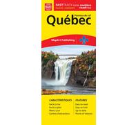 Carte plastifiée FastTrack - Province de Québec | Canadian Cartographics Corporation