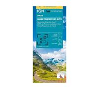 Carte plastifiée IGN - GR5 - Grande Traversée des Alpes