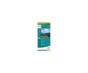 Carte plastifiée IGN - Grandes traversées du Jura