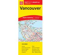 Carte plastifiée - Vancouver (Colombie-Britannique) | Fast Track