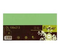 Carte pliée 106x213 FOREVER 210g pqt 25 - Vert mousse