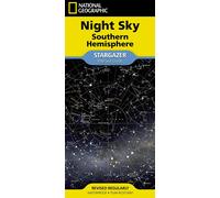 Carte pliée - Ciel nocturne - Hémisphère Sud | National Geographic