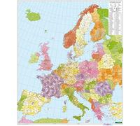 Carte pliée - Europe (code postaux) | Freytag & Berndt