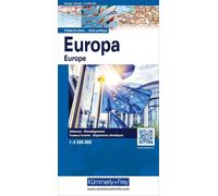 Carte pliée - Europe politique (multilingue) | Kümmerly & Frey