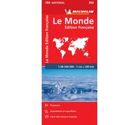 Carte pliée n° 702 - Le Monde | Michelin