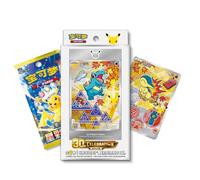 Carte Pokémon 30e anniversaire S-Chinese Volume 2 Starter Card Coffret cadeau avec 1 carte Pokémon rare assorti, 1 cadre 30e anniversaire de mariage, 1 booster Pokémon That Mouse Fashion