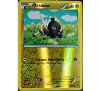 Carte Pokémon 48/122 Zébibron 60 Pv - Reverse Xy09 - Rupture Turbo Neuf Fr