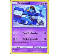 Carte Pokémon 54/147 Cradopaud 60 Pv Sl3 - Soleil Et Lune - Ombres Ardentes Neuf Fr