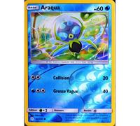 Carte Pokémon 64/236 Araqua - Reverse Sl12 - Soleil Et Lune - Eclipse Cosmique Neuf Fr