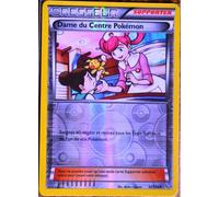 Carte Pokémon 93/106 Dame Du Centre Pokémon - Reverse Xy Étincelles Neuf Fr