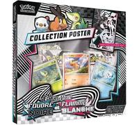 Pokémon – Affiche Collection Poster Unys : Foudre Noire et Flamme Blanche