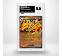 Carte Pokémon Gradée Dracaufeu EX 161 - Écarlate & Violet Black Star Promos - Note 9.5 Mint - Version Française - sous Boîtier Pure Grading