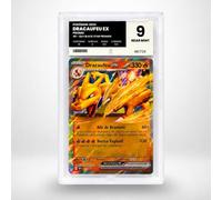 Carte Pokémon Gradée Dracaufeu EX 161 - Écarlate & Violet Black Star Promos - Note 9 Near Mint - Version Française - sous Boîtier Pure Grading