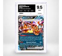 Carte Pokémon Gradée Dracaufeu EX 196 - Écarlate & Violet Black Star Promos - Note 9.5 Mint - Version Française - sous Boîtier Pure Grading