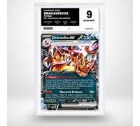 Carte Pokémon Gradée Dracaufeu EX 196 - Écarlate & Violet Black Star Promos - Note 9 Near Mint - Version Française - sous Boîtier Pure Grading