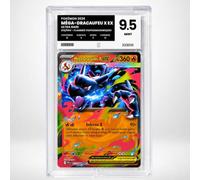 Carte Pokémon Gradée Méga-Dracaufeu X EX 013/094 - Flammes Fantasmagoriques - Note 9.5 Mint - Version Française - sous Boîtier Pure Grading