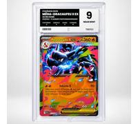 Carte Pokémon Gradée Méga-Dracaufeu X EX 013/094 - Flammes Fantasmagoriques - Note 9 Near Mint - Version Française - sous Boîtier Pure Grading