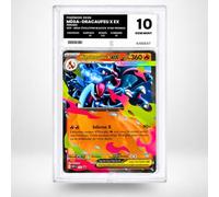 Carte Pokémon Gradée Méga-Dracaufeu X EX 029 - Méga-Évolution Black Star Promos - Note 10 Gem Mint - Version Française - sous Boîtier Pure Grading