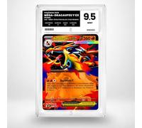 Carte Pokémon Gradée Méga-Dracaufeu Y EX 030 - Méga-Évolution Black Star Promos - Note 9.5 Mint - Version Française - sous Boîtier Pure Grading
