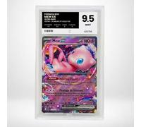 Carte Pokémon Gradée Mew EX 151/165 - Écarlate et Violet 151 - Note 9.5 Mint - Version Française - sous Boîtier Pure Grading