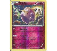 Carte Pokemon - Mélofée - Pv 60 - 81/122 - Holo Reverse - Vf