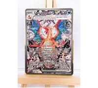 Carte pokémon métallique - Dracaufeu EX - Série Flammes obsédiennes - Version Française - carte or