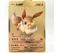 Carte pokémon métallique - Evoli - Version Française