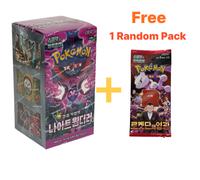 Pokémon Booster Box Scarlet & Violet Night Wanderer scellée SV6a