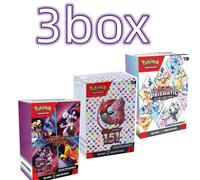 Carte Pokemon v10 Booster, rivales déestinées, évolutions prismatiques, Violet écarlate, 151, cartes de Transaction anglaises, cadeaux 3box