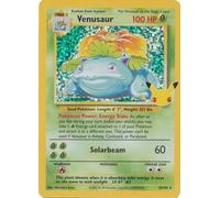 Carte Pokémon Venusaur, collection classique, multicolore