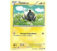 Carte Pokemon - Zébibron - Pv 60 - 48/122 - Commune - Vf