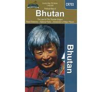 Carte politique du Bhoutan (CR703) | Himalayan MapHouse