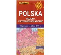 Carte - Pologne, régions physico-géographiques