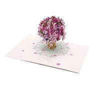 Carte pop-up 3D pour maman, épouse ou événements comme un anniversaire de mariage, un anniversaire ou des condoléances